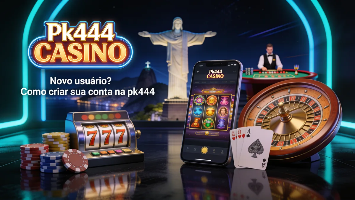 Novo usuário? Como criar sua conta na pk444 para jogadores no Brasil