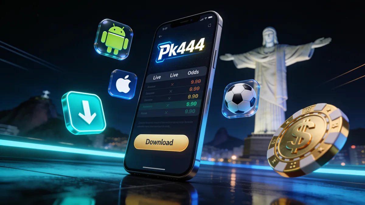 O Que é o App pk444 e Como Acessar no Celular? para jogadores no Brasil