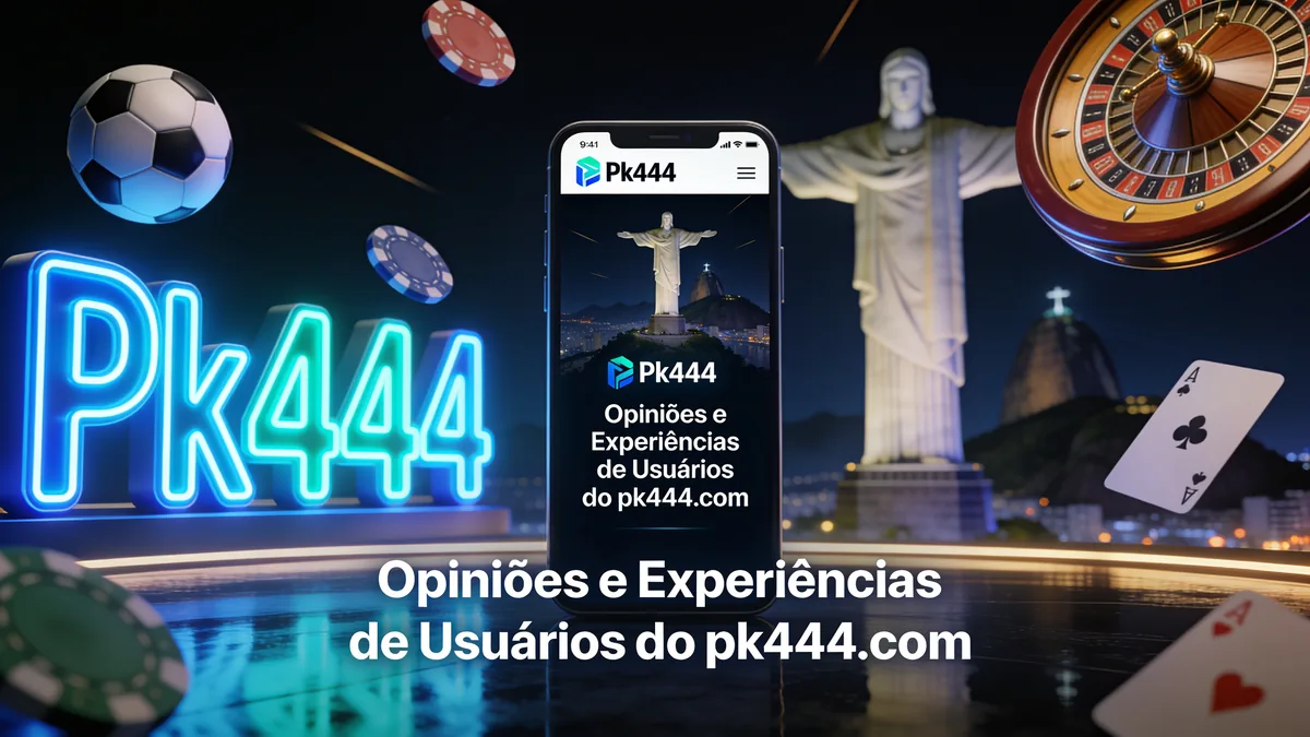 Opiniões e Experiências de Usuários do pk444.com para jogadores no Brasil